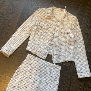 Mango tweed suit